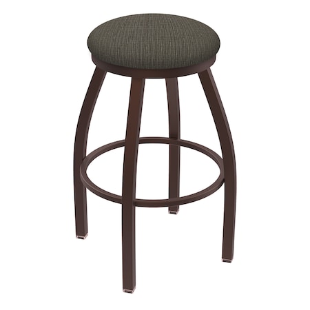 Holland Bar Stool Co 36" Swivel X-Tall Bar Stool, Brnz Finish, Graph Chalice Seat X802